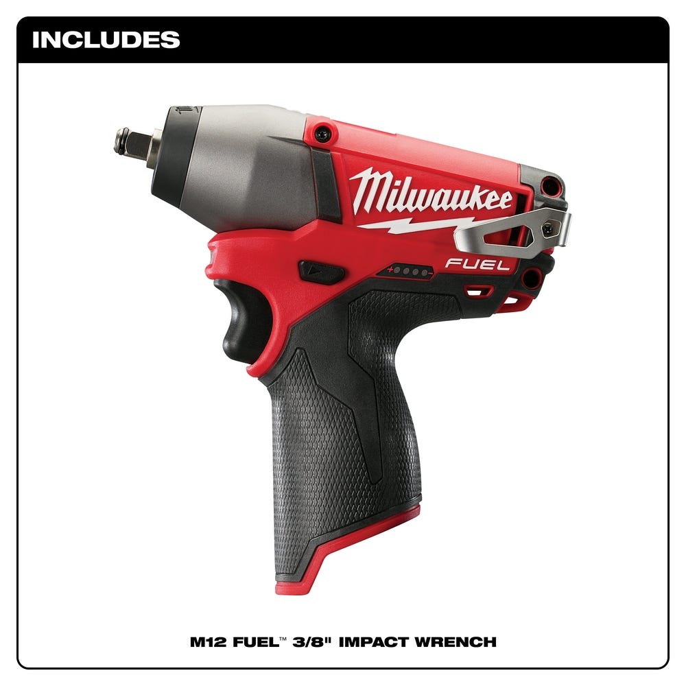 Milwaukee 2454-20 M12 FUEL 3/8" Impact Wrench