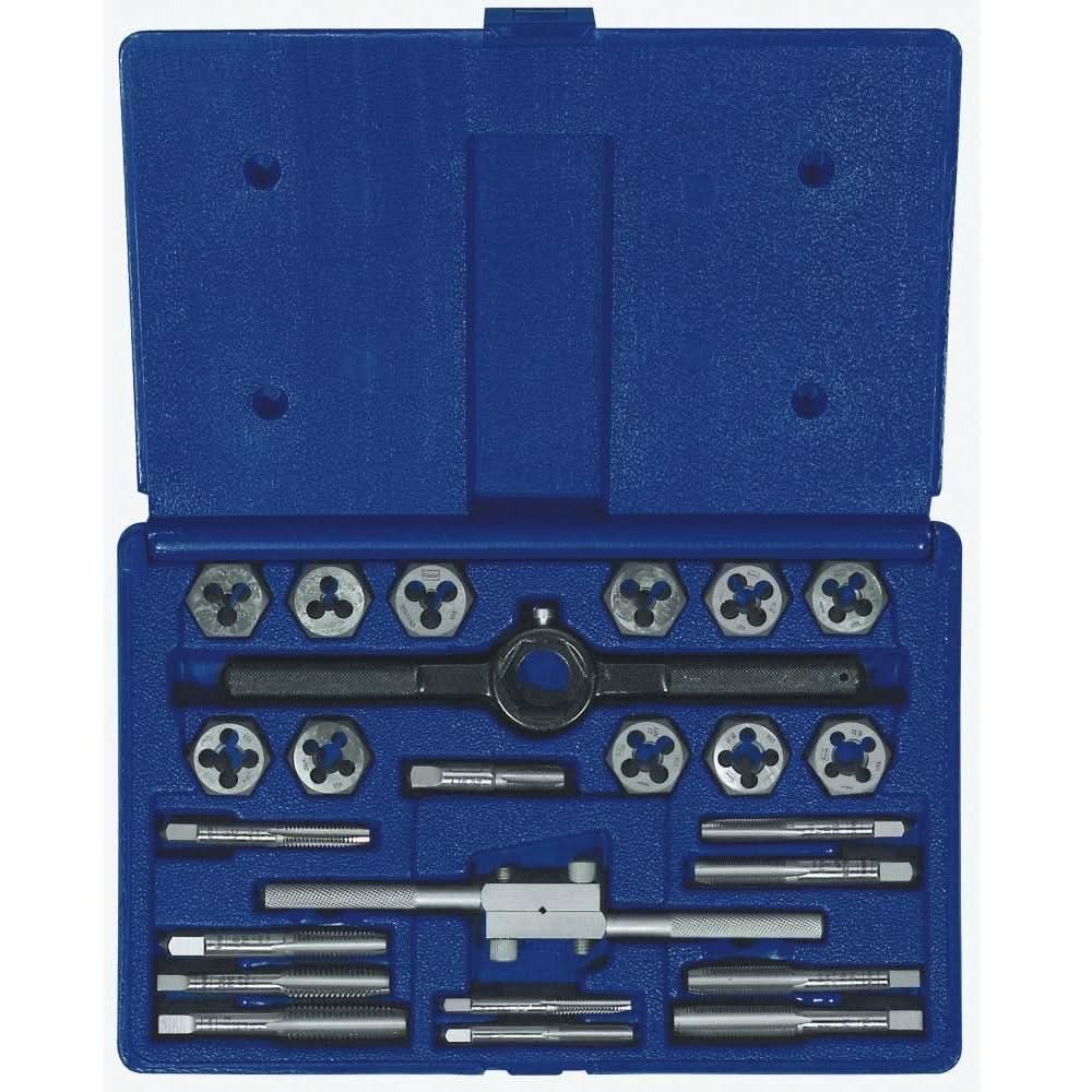 Irwin 24614 HANSON 24-Piece Fractional Tap And Die Set 24 Piece Set