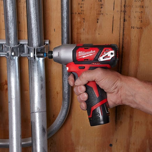Milwaukee 2491-22 M12 Cordless Impact Driver + Recip Saw 2-Tool Combo Kit