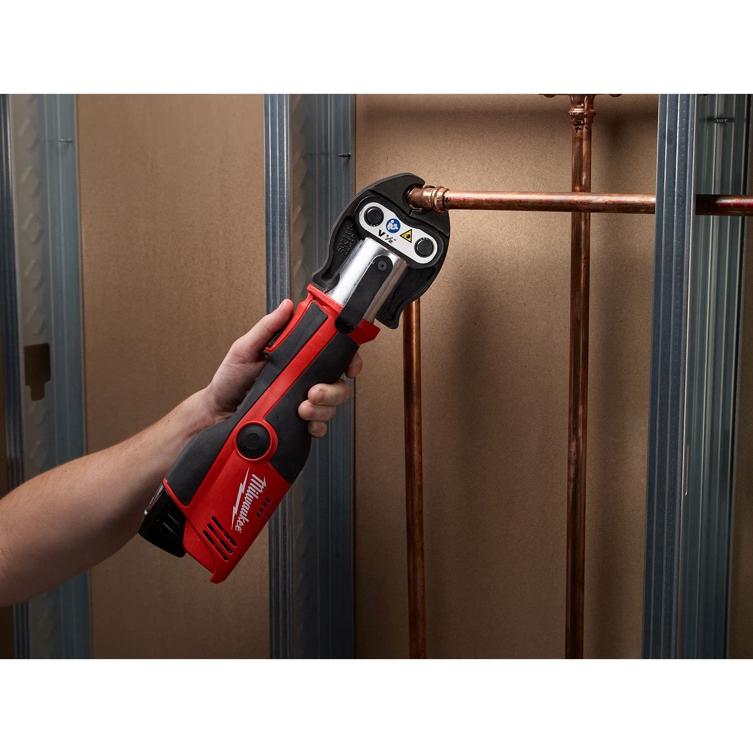 Milwaukee 2473-22 M12 FORCE LOGIC Press Tool Kit with Jaws