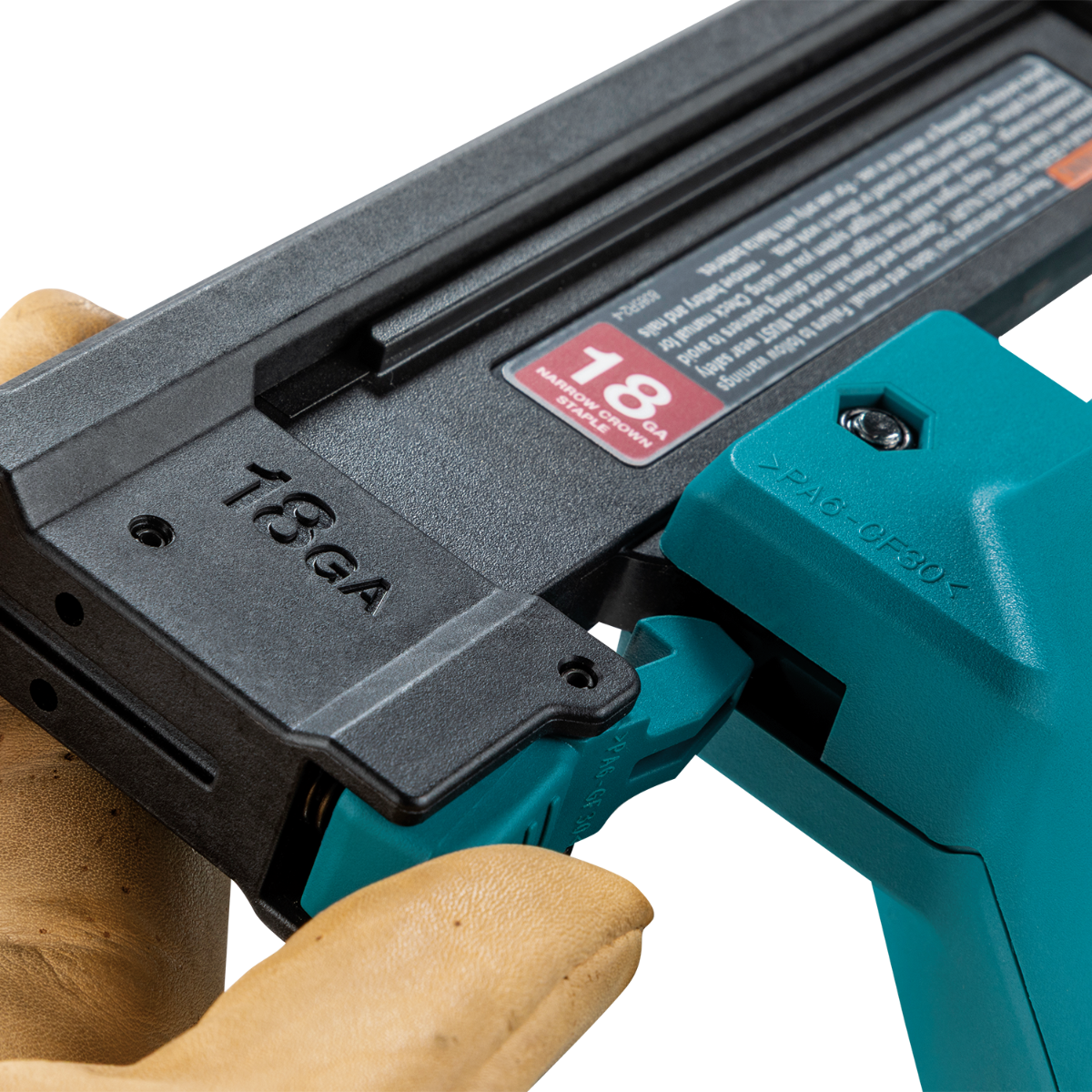 Makita XTS02Z 18V LXT Brushless Cordless 1/4-in. Narrow Crown 18-Gauge Stapler, Tool Only