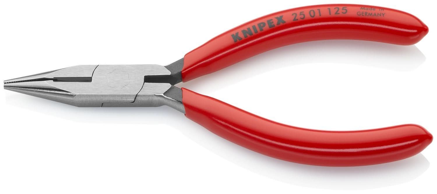 Knipex 25 01 125 Long Nose Pliers with Cutter