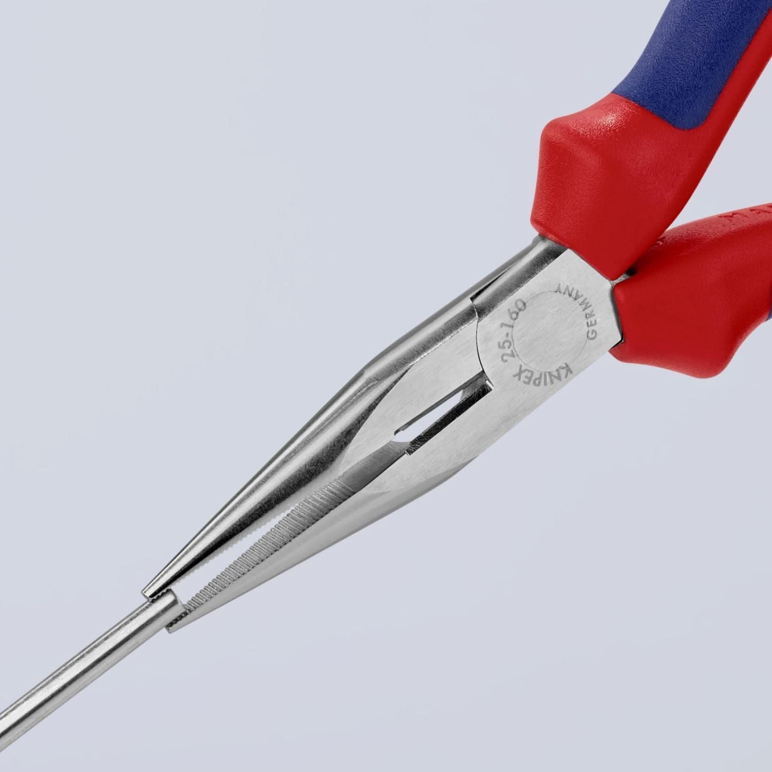 Knipex 25 05 160 Long Nose Pliers with Cutter