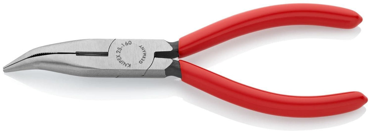 Knipex 25 21 160 Long Nose 40&deg; Angled Pliers with Cutter