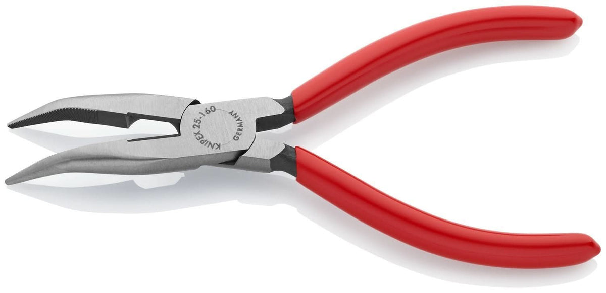Knipex 25 21 160 Long Nose 40&deg; Angled Pliers with Cutter