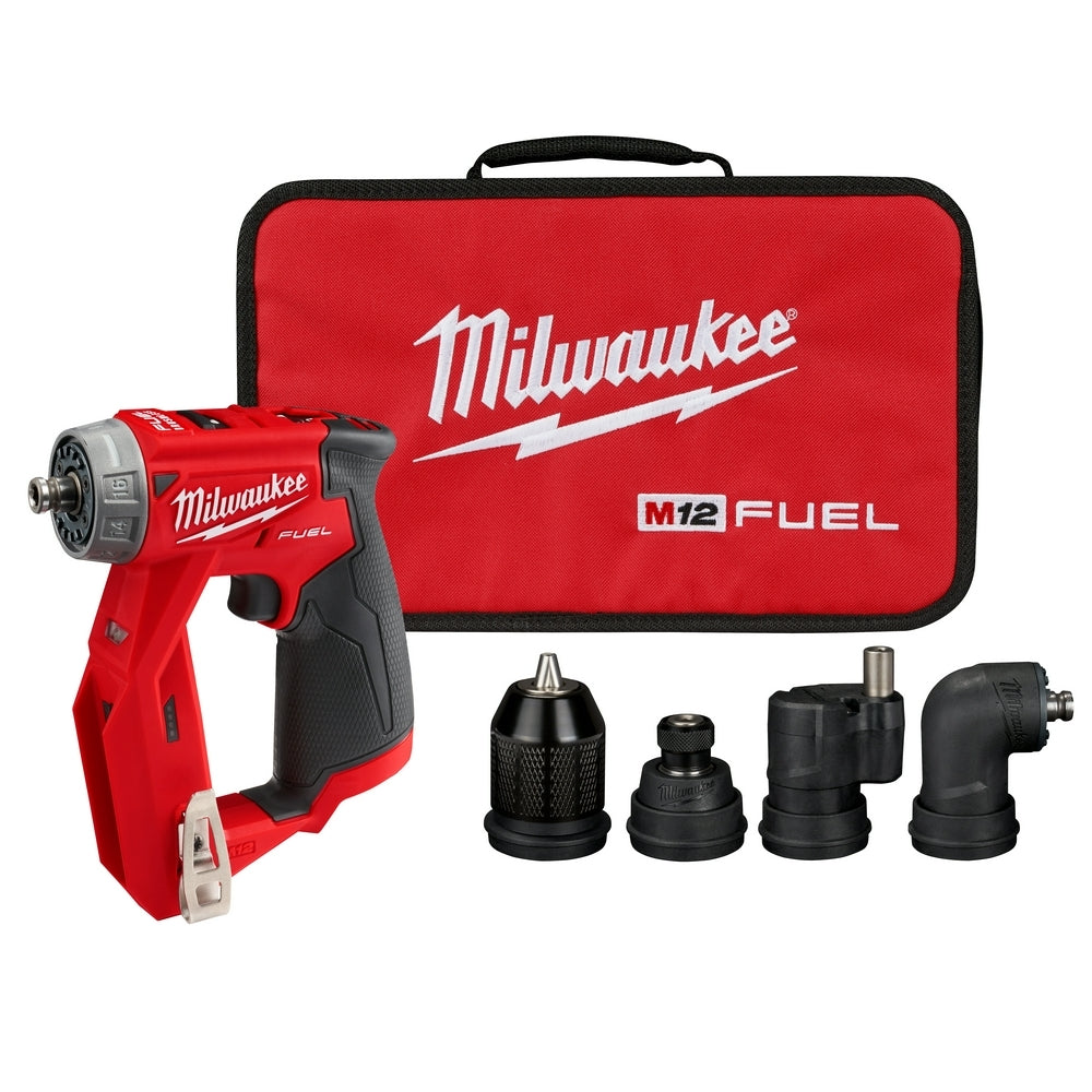 Milwaukee 2505-20 M12 FUEL Brushless Installation 5-in-1 Drill / Driver, Tool Only
