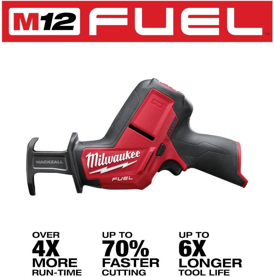 Milwaukee 2520-20 M12 Fuel Cordless Hackzall Recip Saw – Tool Nut