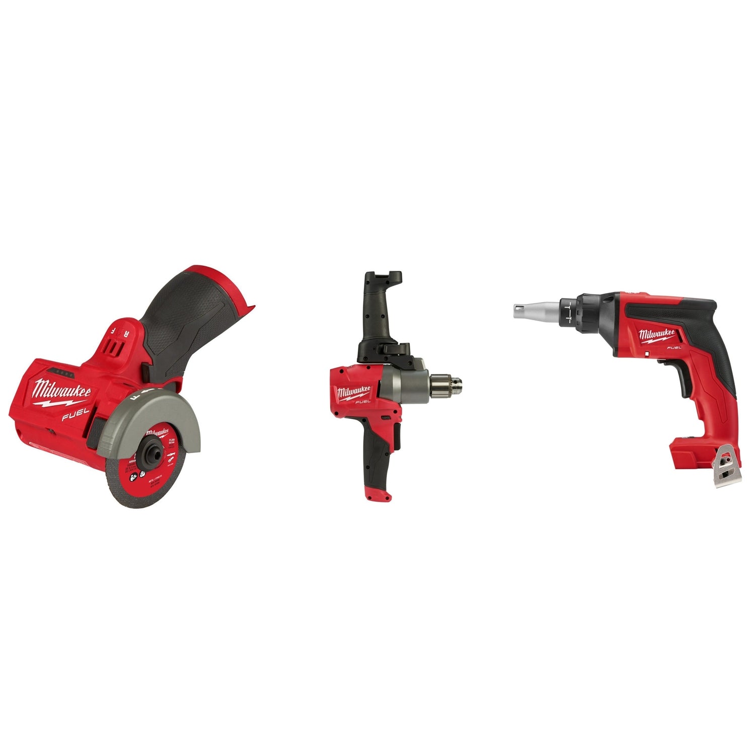 Milwaukee M12 FUEL 3-Piece Power Tool Combo Kit (Bare Tools)