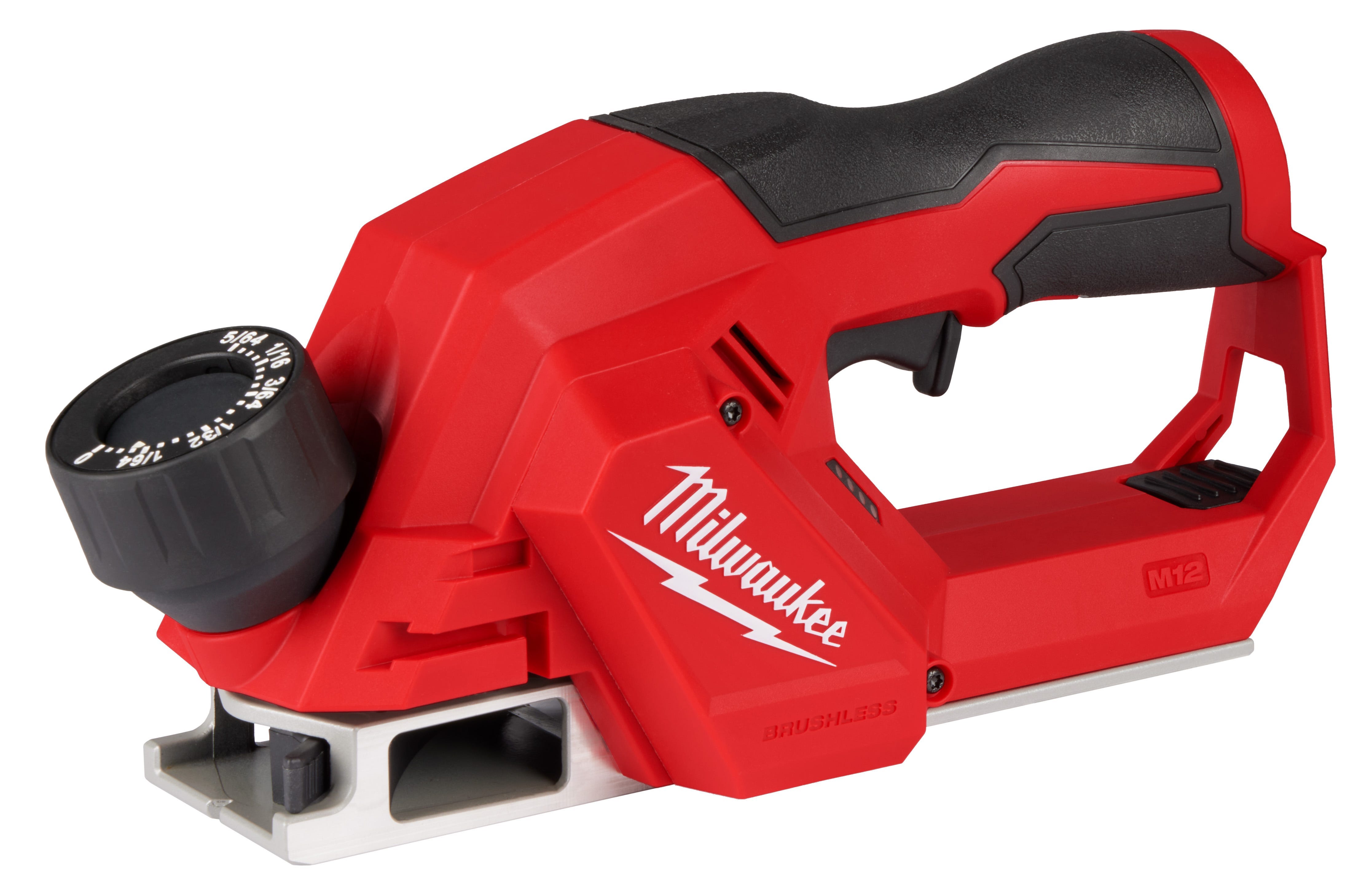 Milwaukee M12 Brushless 2-inch Planer (Bare Tool) with 2" Planer Blades, 2-Pack