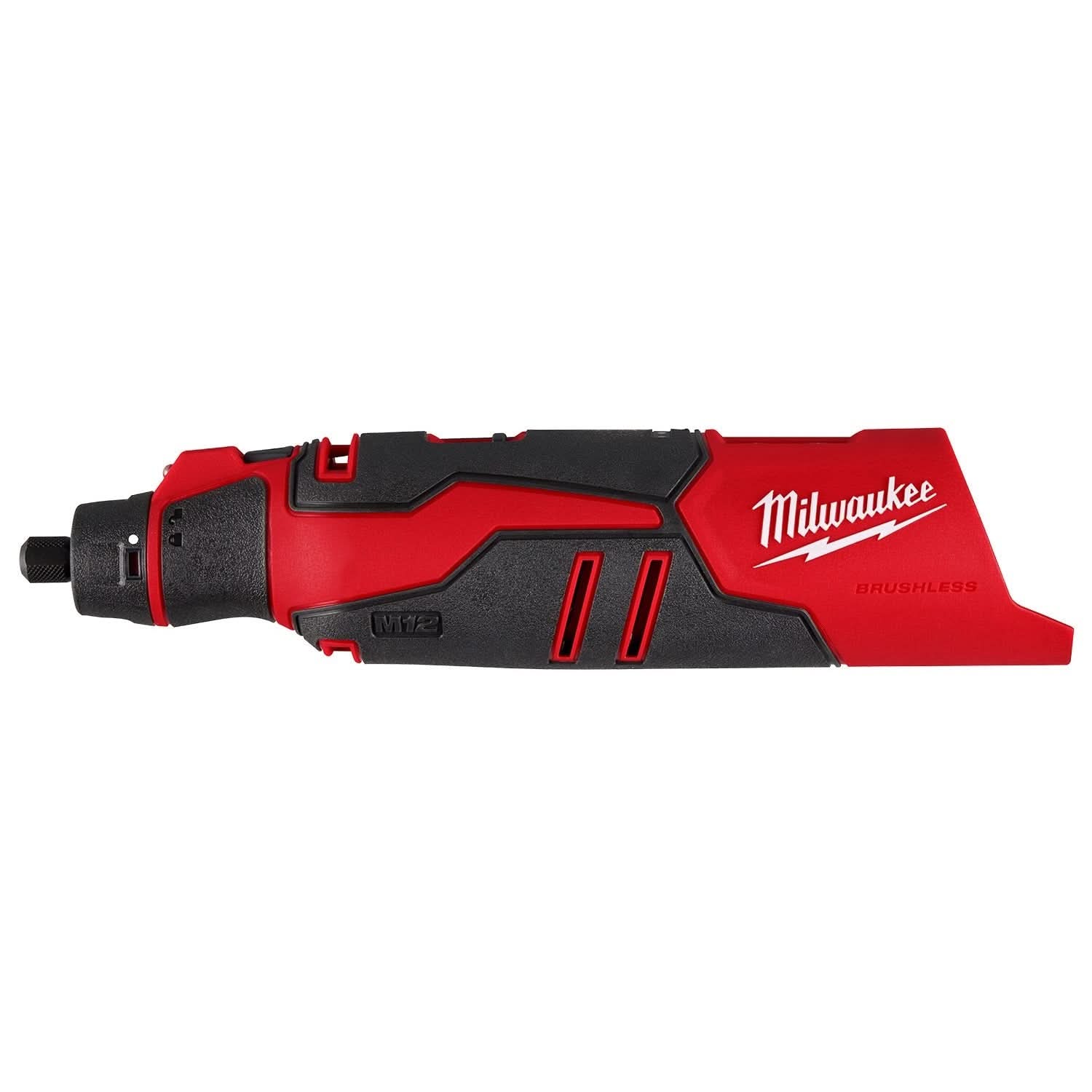 Milwaukee M12 Brushless Rotary Tool with XC 4.0Ah Battery and Charger Starter Kit