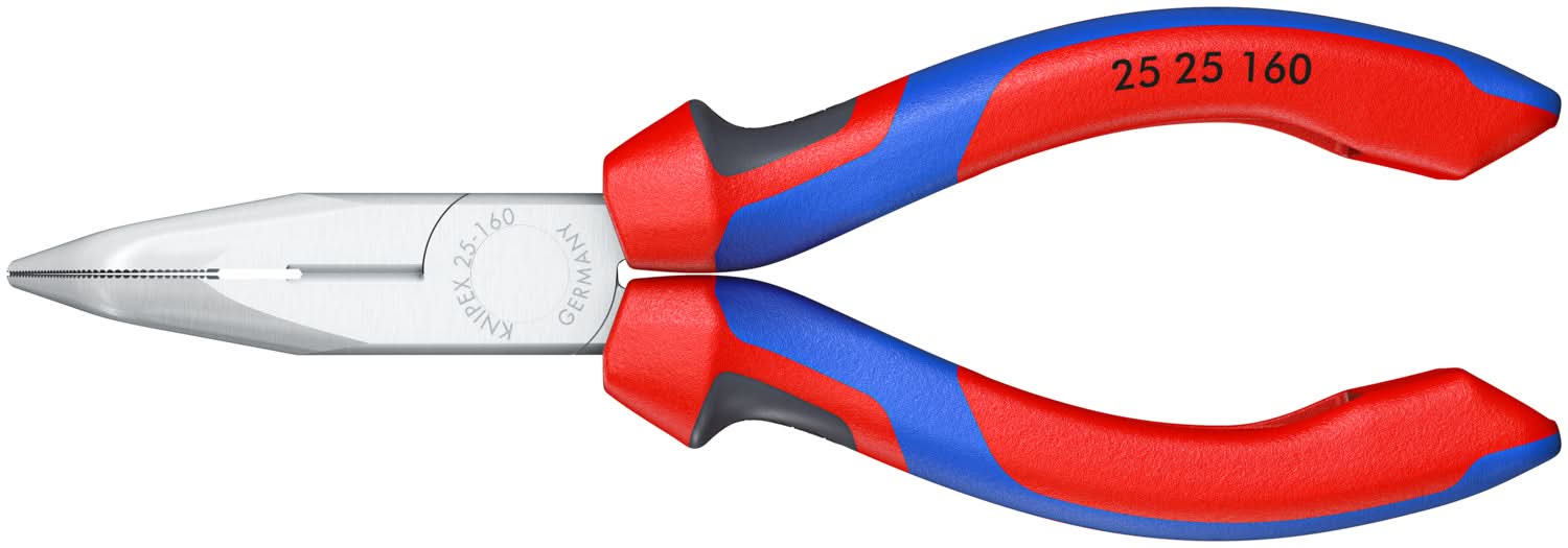 Long Nose 45° Angled Pliers with Cutter