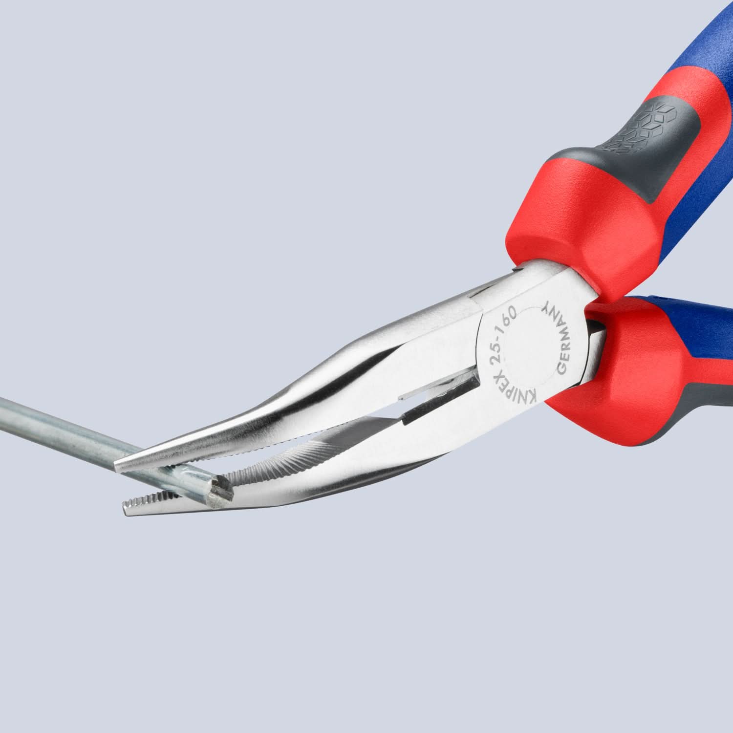 Long Nose 45° Angled Pliers with Cutter