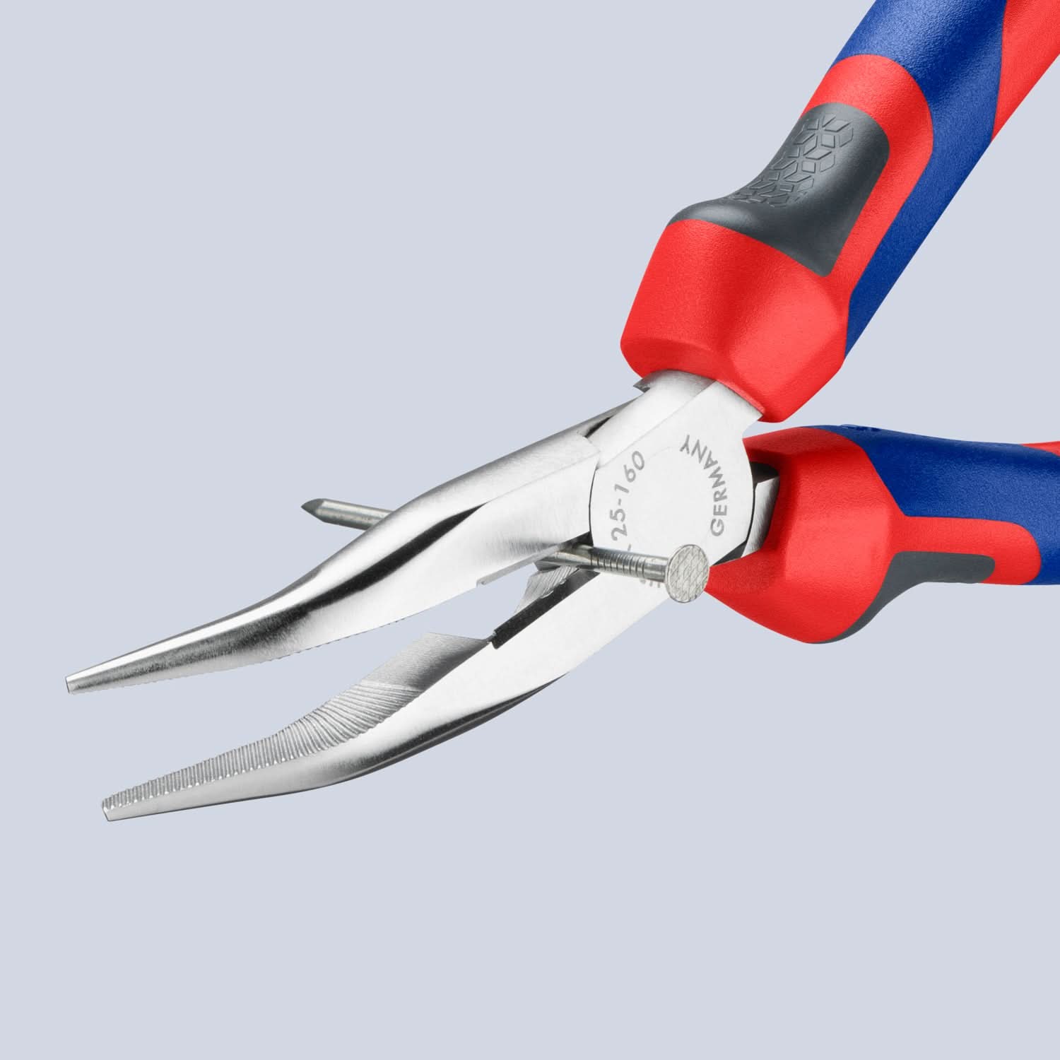 Long Nose 45° Angled Pliers with Cutter