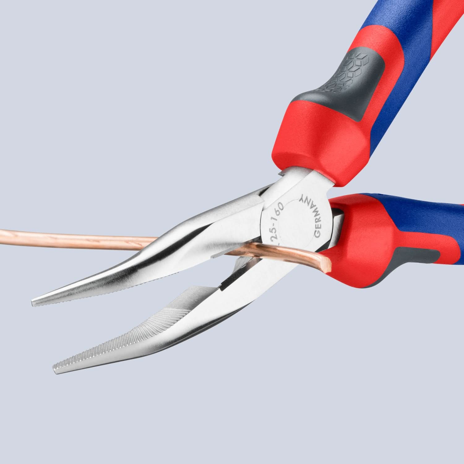 Long Nose 45° Angled Pliers with Cutter