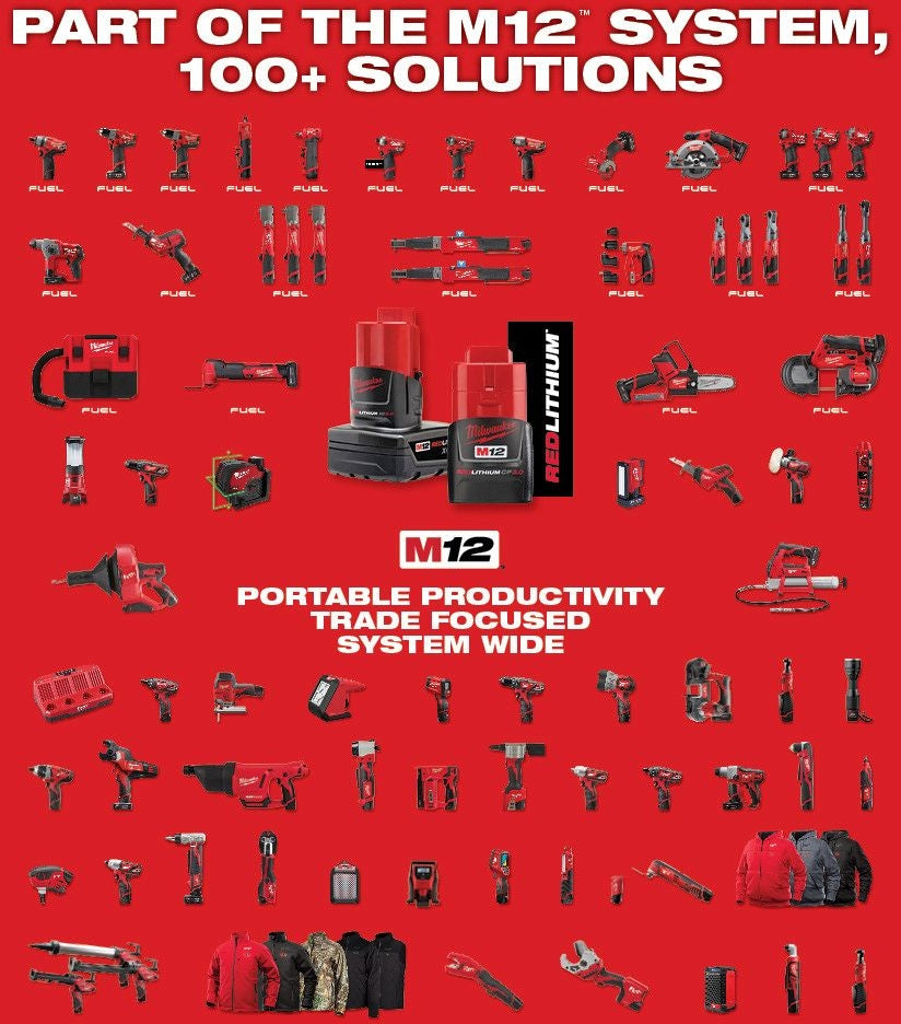 Milwaukee 2526-20 M12 FUEL Brushless Oscillating Multi-Tool, Tool Only (PROMO)