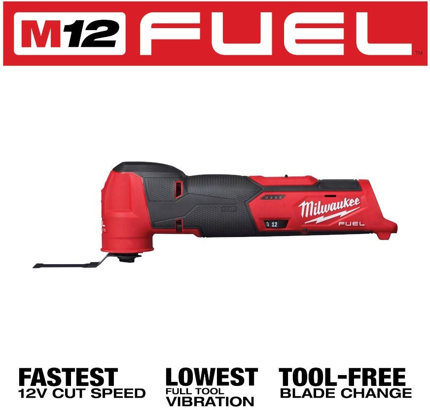 Milwaukee 2526-20 M12 FUEL Brushless Oscillating Multi-Tool, Tool Only (PROMO)