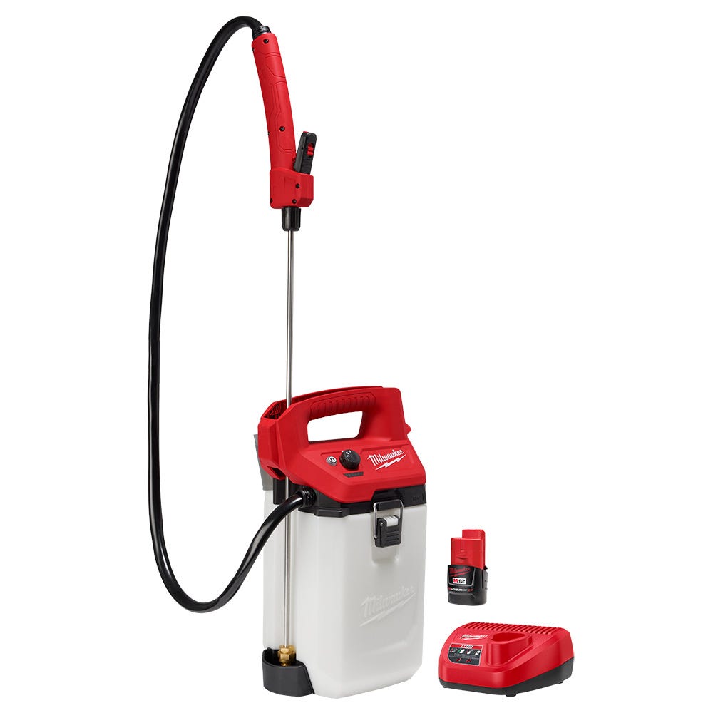 Milwaukee M12 2-Gallon Handheld Sprayer 2.0Ah / 2.5Ah Kit