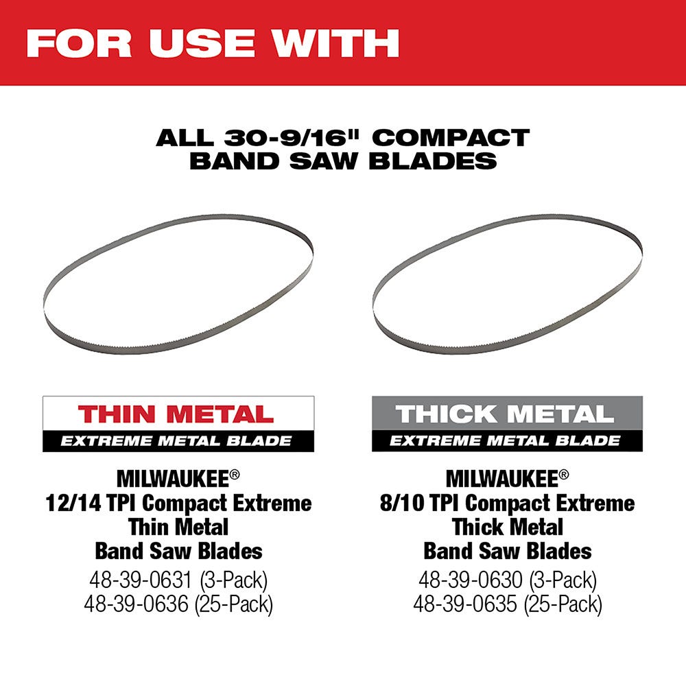 Milwaukee 2529-21XC M12 FUEL Compact Band Saw 4.0Ah Kit