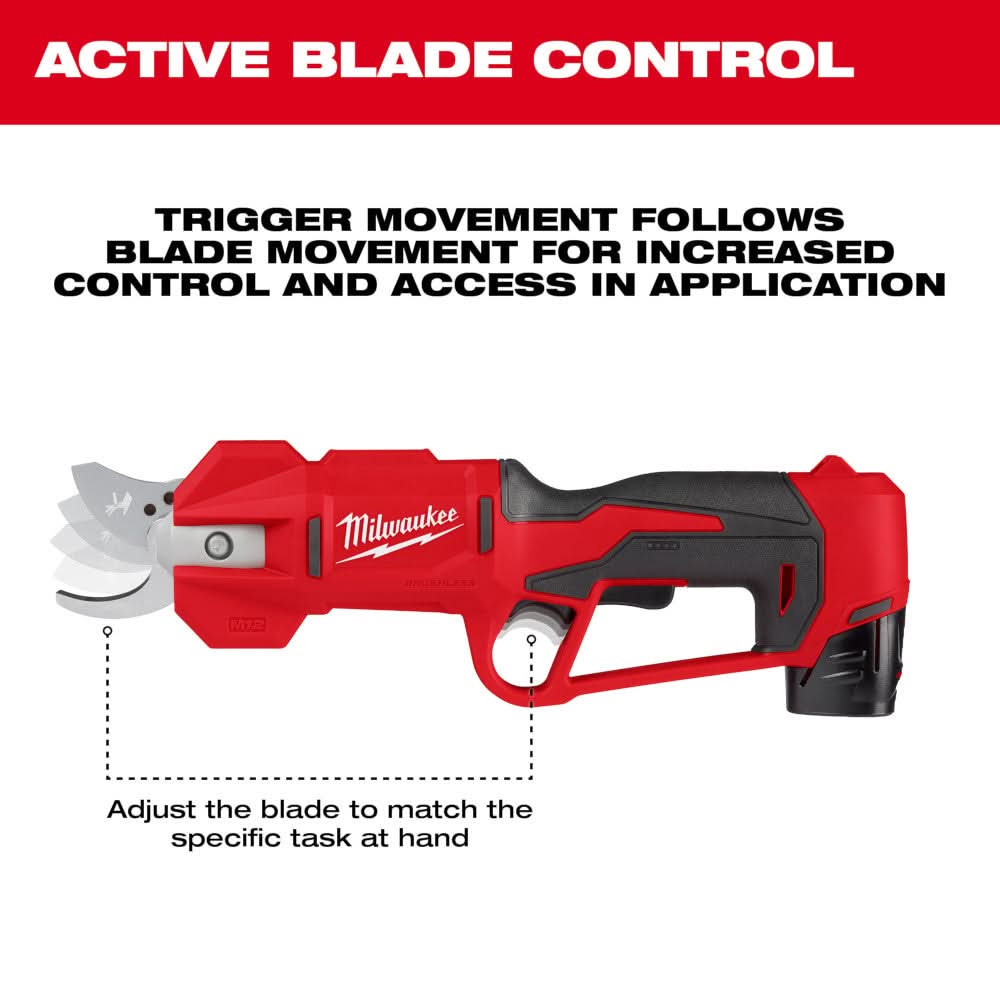 Milwaukee PROMO 2534-20 M12 Brushless Pruning Shears (PROMO)