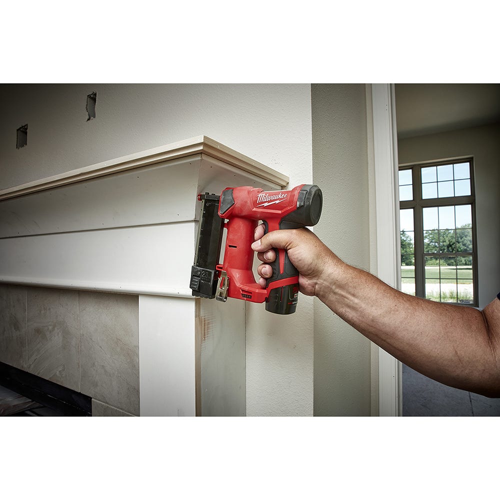 Milwaukee 2540-20 M12 Cordless 23-Gauge Pin Nailer, Tool Only