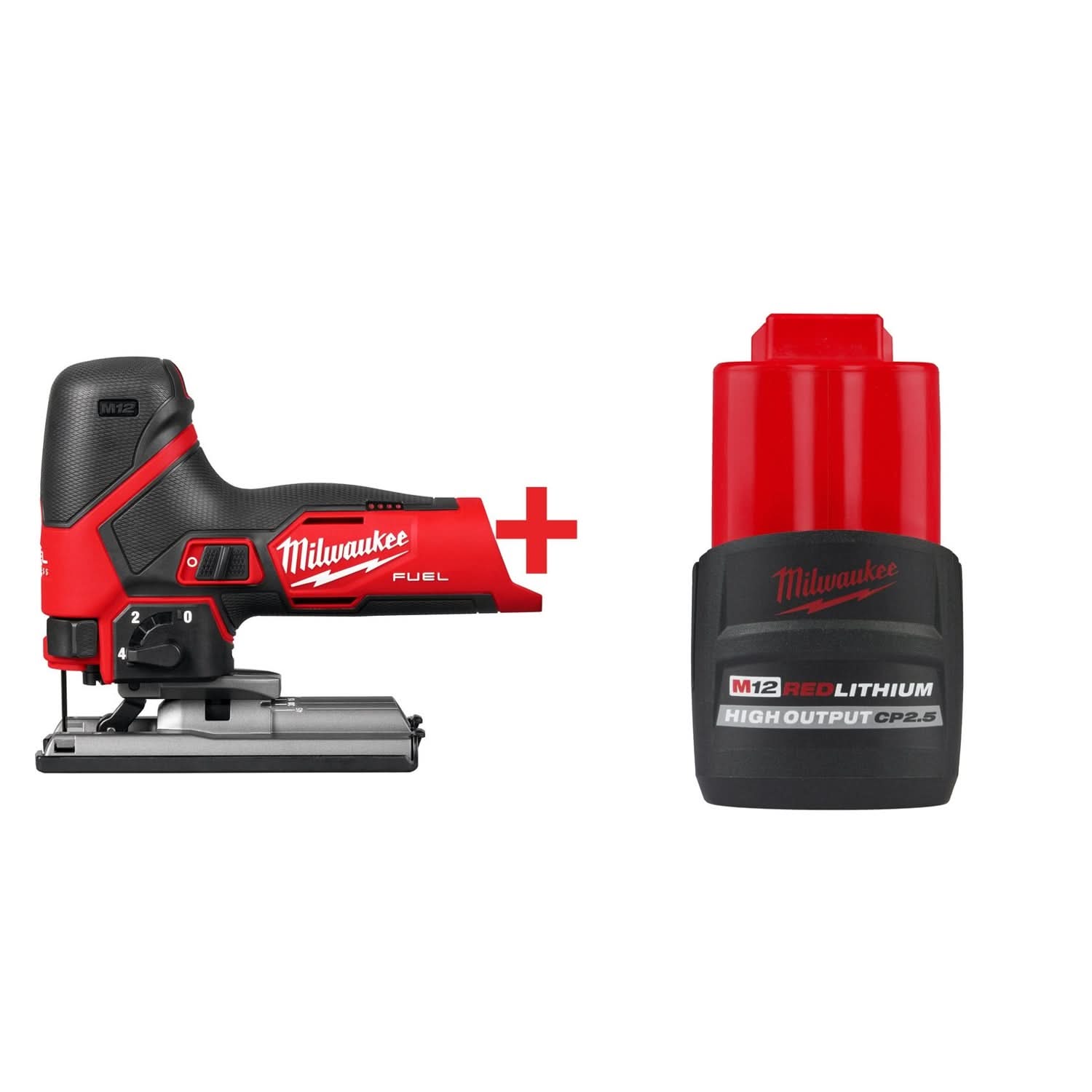 Milwaukee M12 Fuel Milwaukee Fuel Line Milwaukee M12 FUEL 1/4" Hex Impact Driver Kit 3453-22 Blain's Farm  Fleet