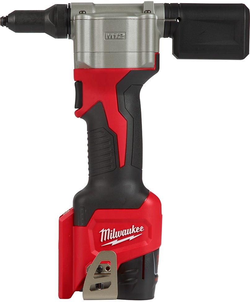 Milwaukee 2550-22 M12 Cordless Pop Rivet Tool 1.5AH Kit