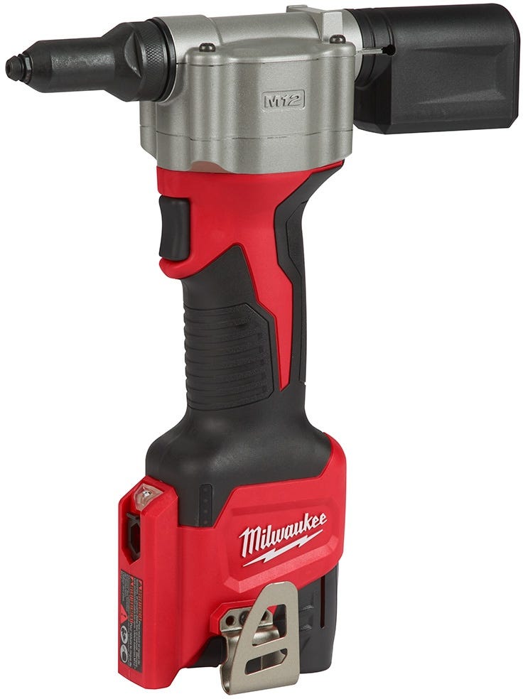 Milwaukee 2550-22 M12 Cordless Pop Rivet Tool 1.5AH Kit