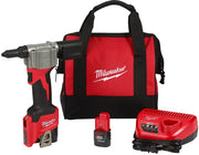 Milwaukee 2550-22 M12 Cordless Pop Rivet Tool 1.5AH Kit