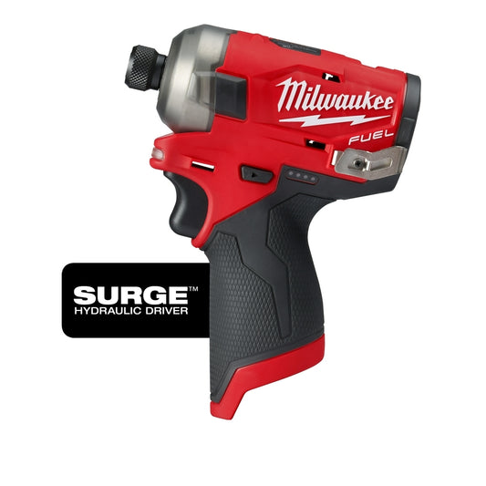 Milwaukee 2551-20 M12 FUEL SURGE 1/4" Hex Hydraulic Impact Driver, Tool Only
