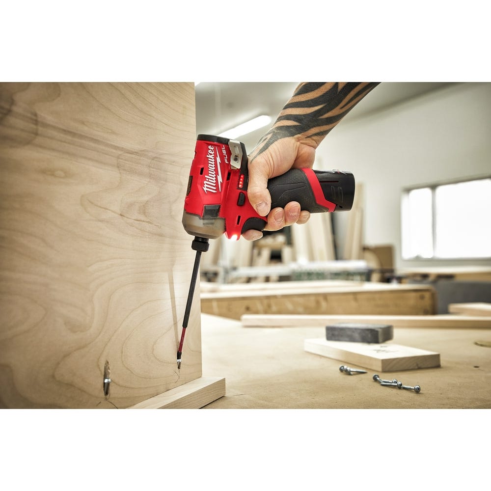 Milwaukee 2551-20 M12 FUEL SURGE 1/4" Hex Hydraulic Impact Driver, Tool Only