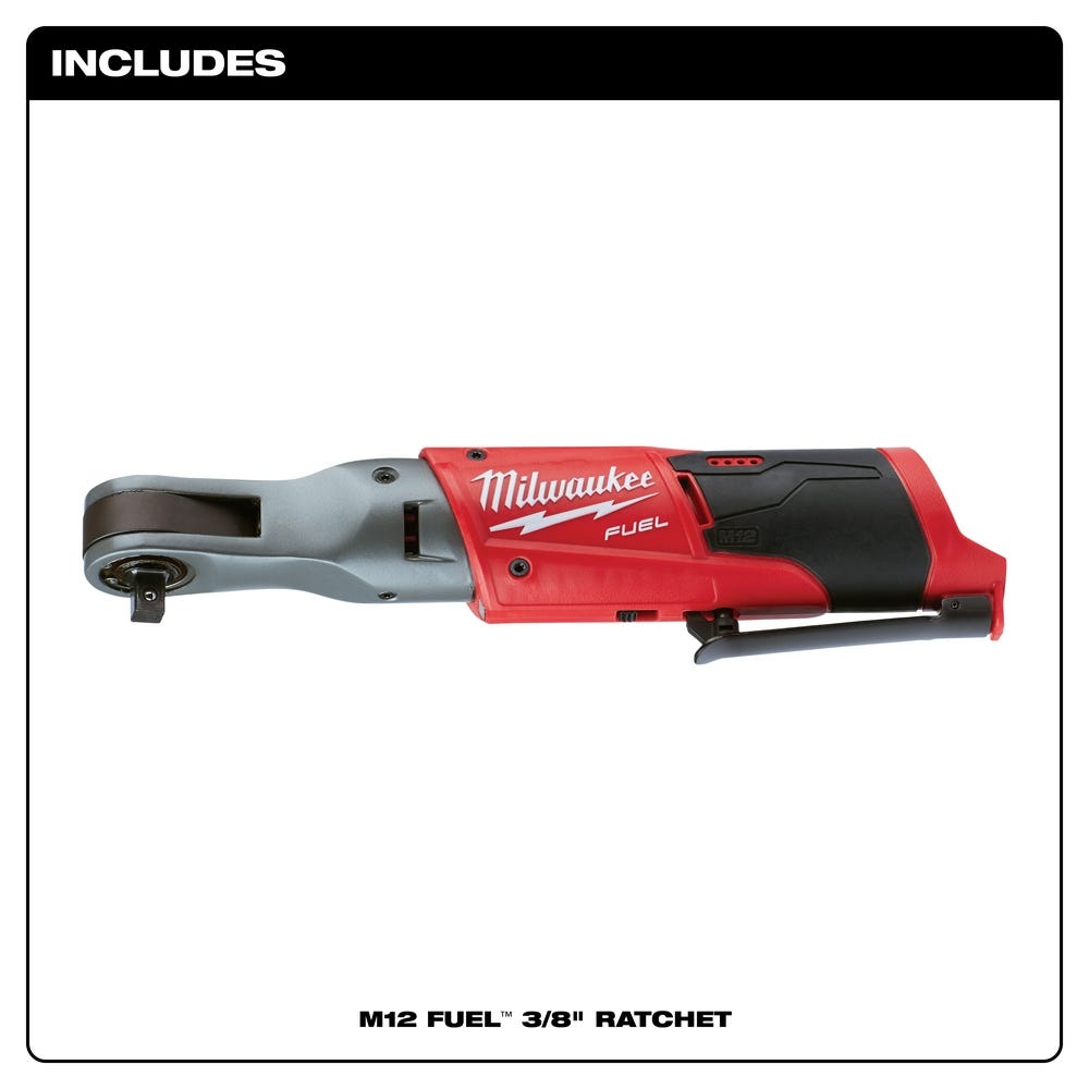 Milwaukee 2557-20 M12 Fuel 3/8" Ratchet (Tool Only)