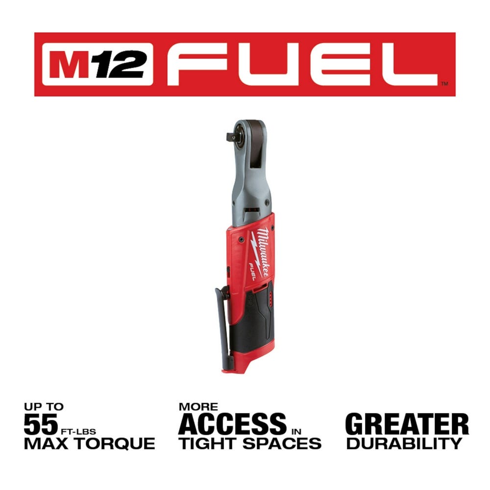 Milwaukee 2557-20 M12 Fuel 3/8" Ratchet (Tool Only)
