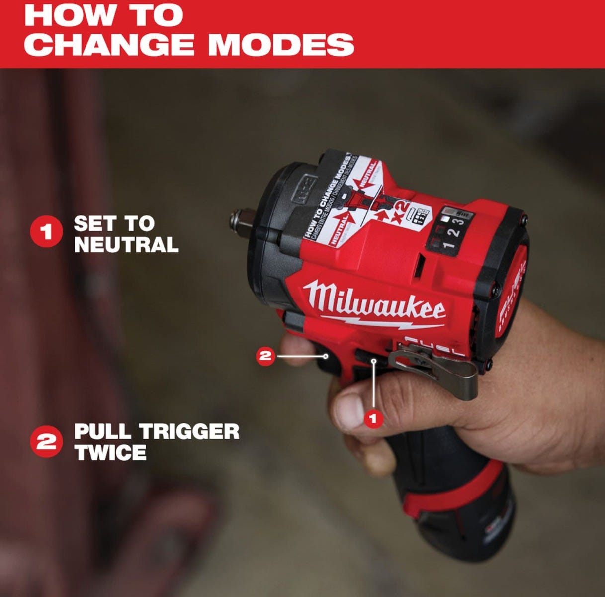 Milwaukee 2562-22 M12 FUEL Stubby 3/8 in. Impact Wrench 5.0Ah Kit