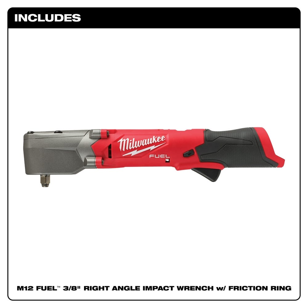 Milwaukee 2564-20 M12 FUEL 3/8" Right Angle Impact Wrench, Tool Only