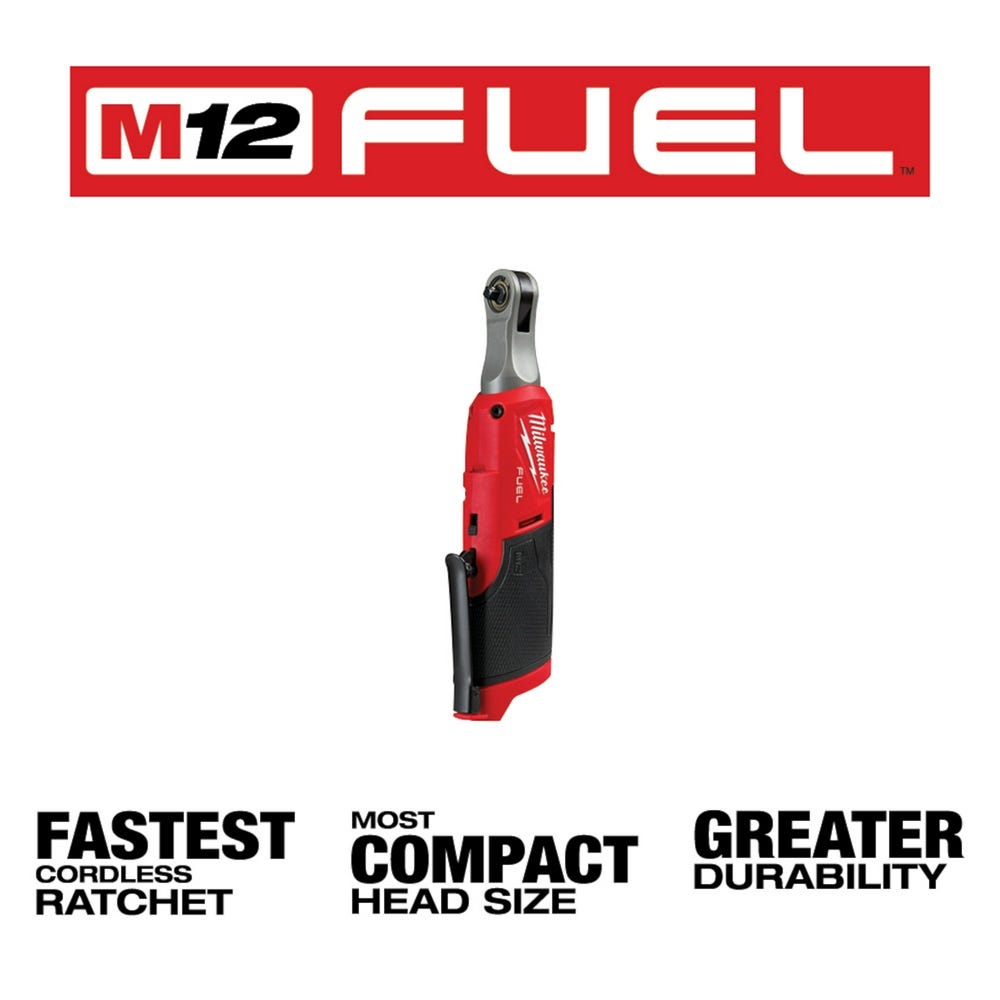 Milwaukee 2566-20 M12 FUEL 1/4-Inch High Speed Ratchet