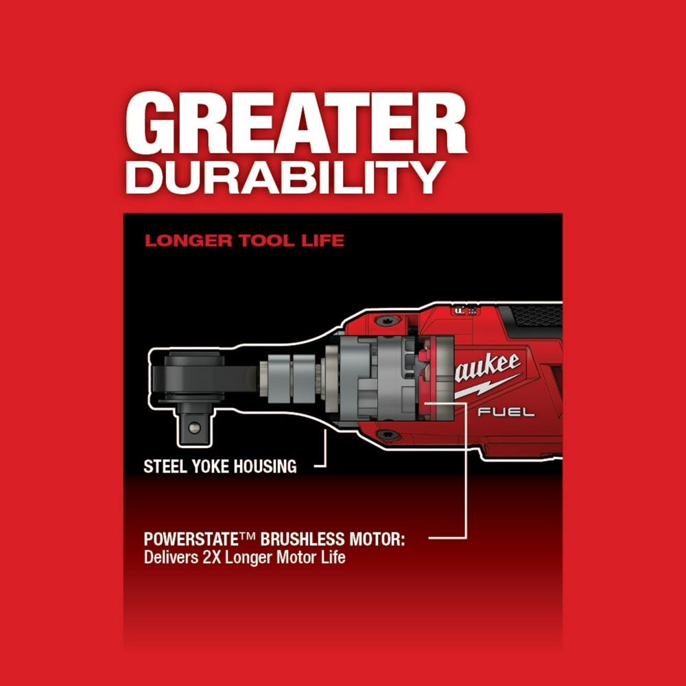 Milwaukee 2567-22 M12 FUEL 3/8-Inch High Speed Ratchet 2.0Ah Kit