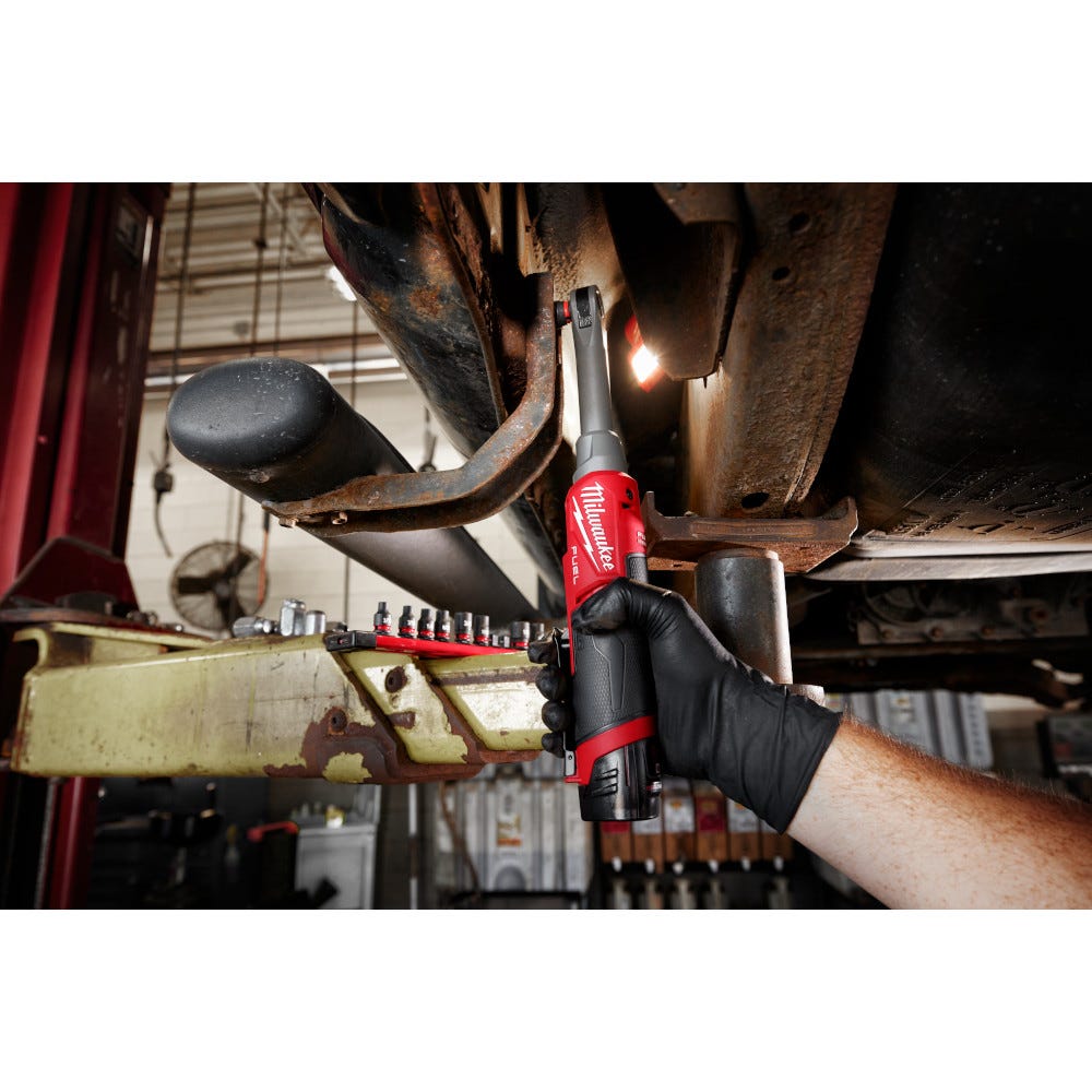 Milwaukee 2568-20 M12 FUEL 1/4" Extended Reach High Speed Ratchet BT
