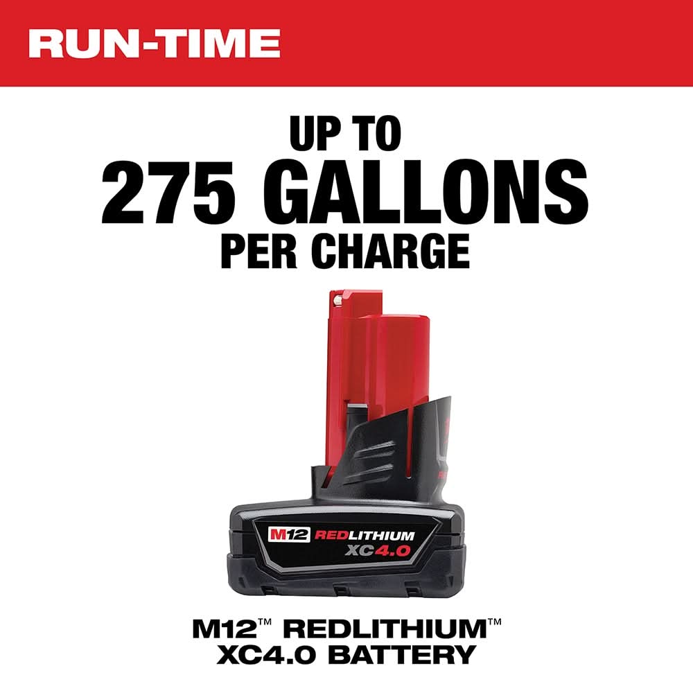 Milwaukee PROMO 2579-20 M12 Stick Transfer Pump (PROMO)