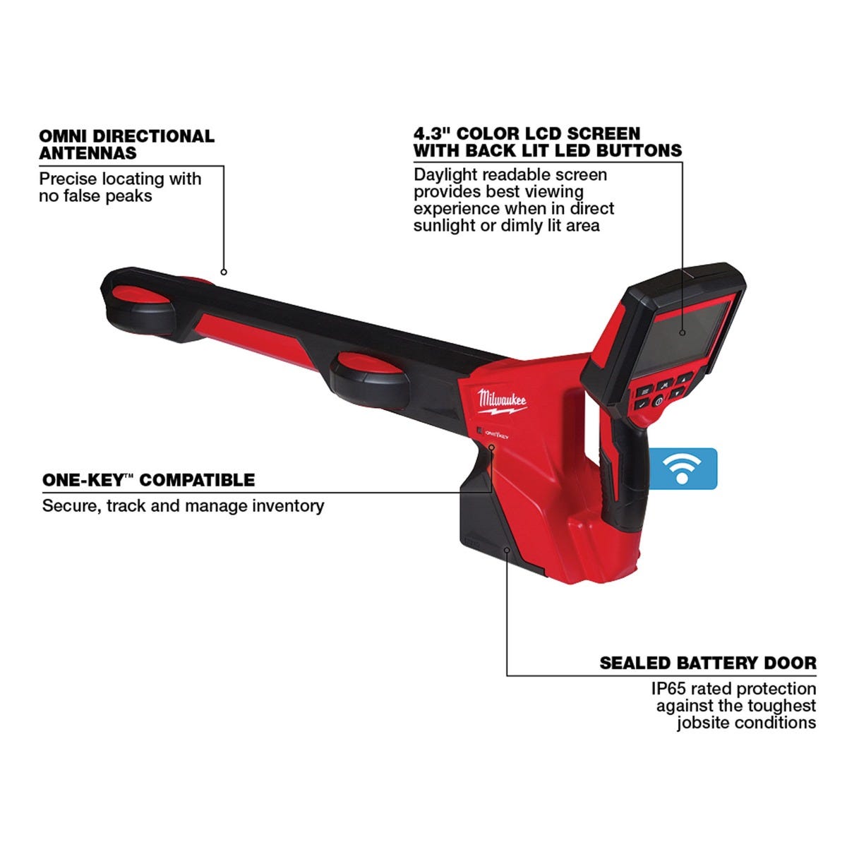 Milwaukee 2580-21 M12 Pipeline Locator 1.5Ah Kit