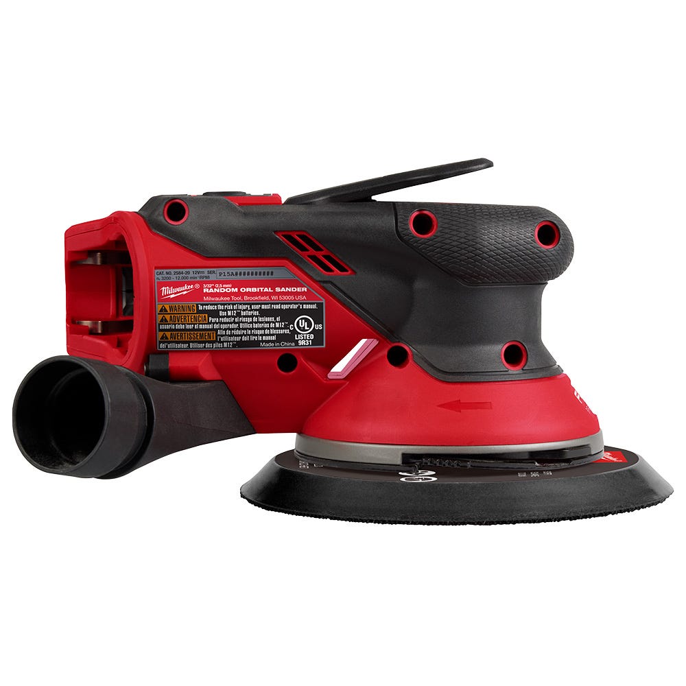 Milwaukee 2584-20 M12 FUEL 6" Random Orbital Sander (3/32")