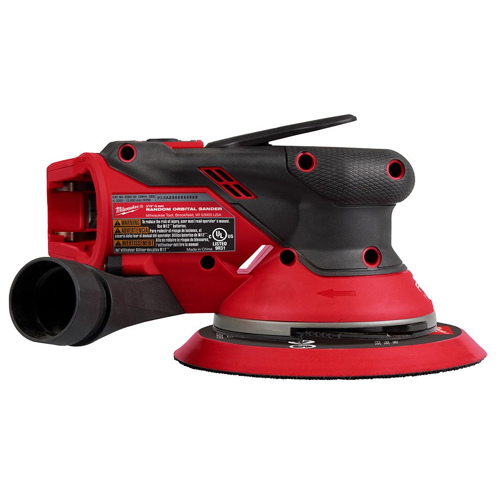 Milwaukee 2585-20 M12 FUEL 6" Random Orbital Sander (3/16")