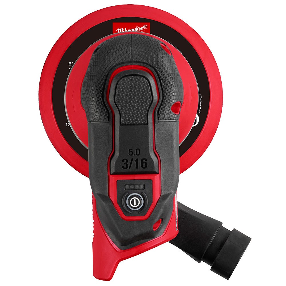 Milwaukee 2585-20 M12 FUEL 6" Random Orbital Sander (3/16")