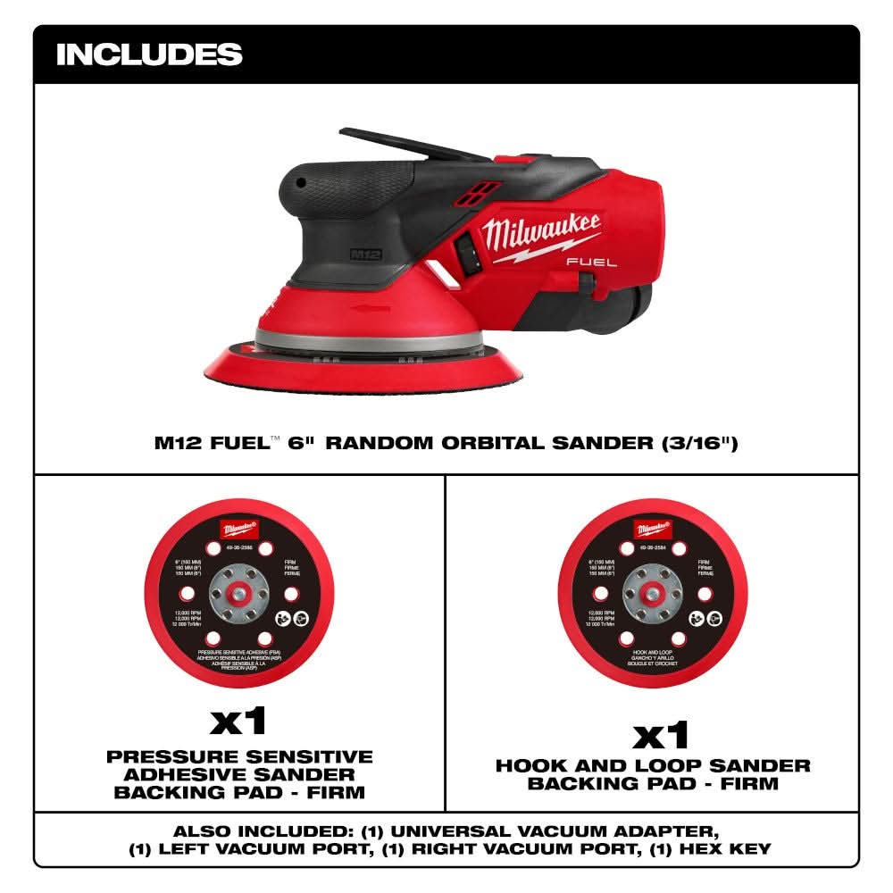 Milwaukee 2585-20 M12 FUEL 6