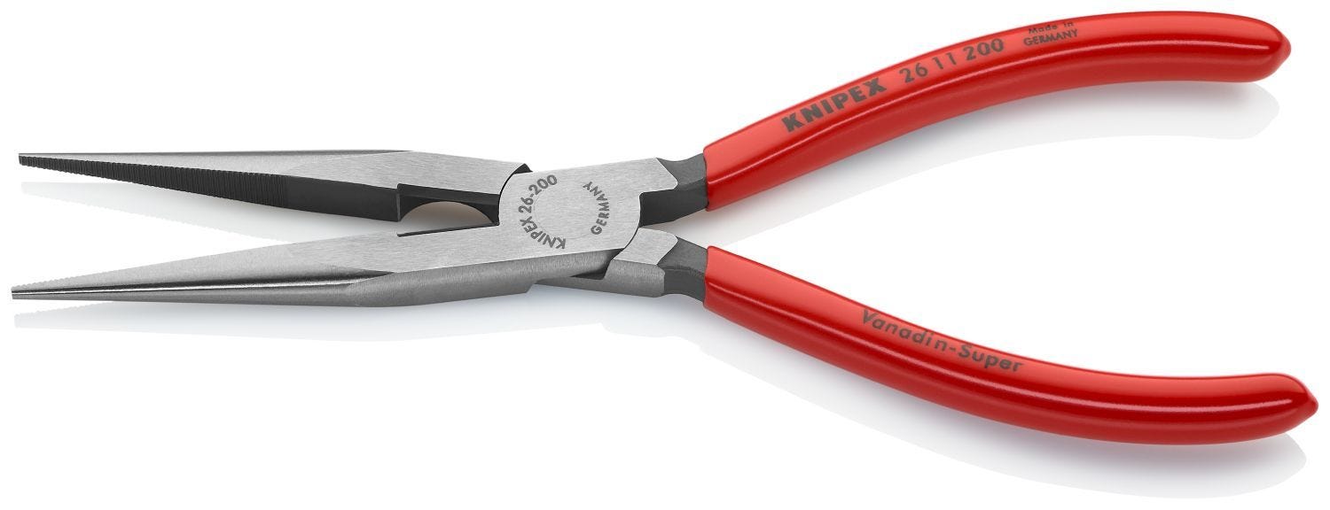 Knipex 26 11 200 Long Nose Pliers with Cutter