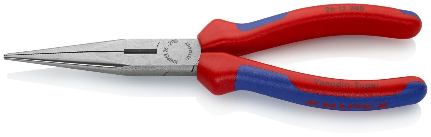 Knipex 26 12 200 Long Nose Pliers with Cutter