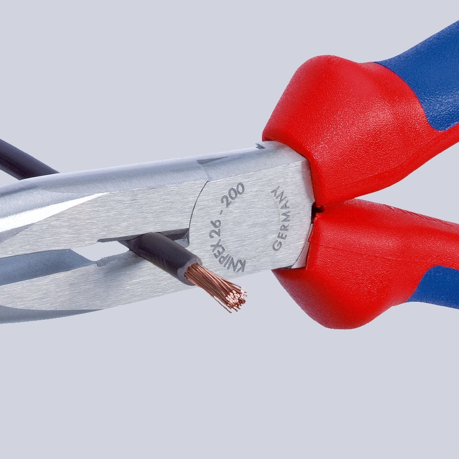 Knipex 26 12 200 Long Nose Pliers with Cutter