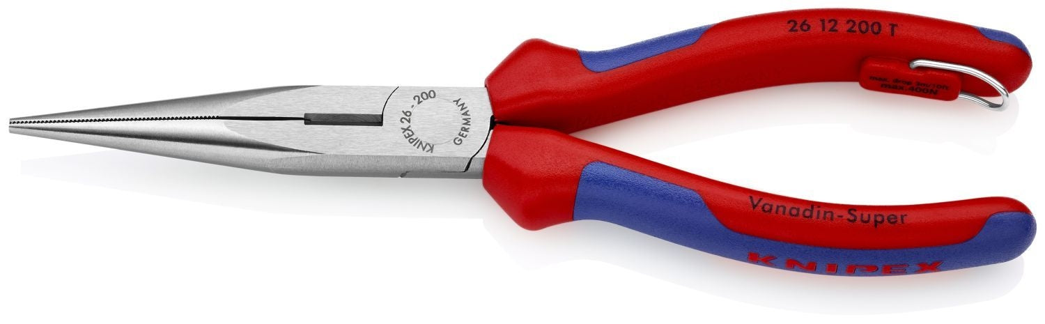 Knipex 26 12 200 Long Nose Pliers with Cutter