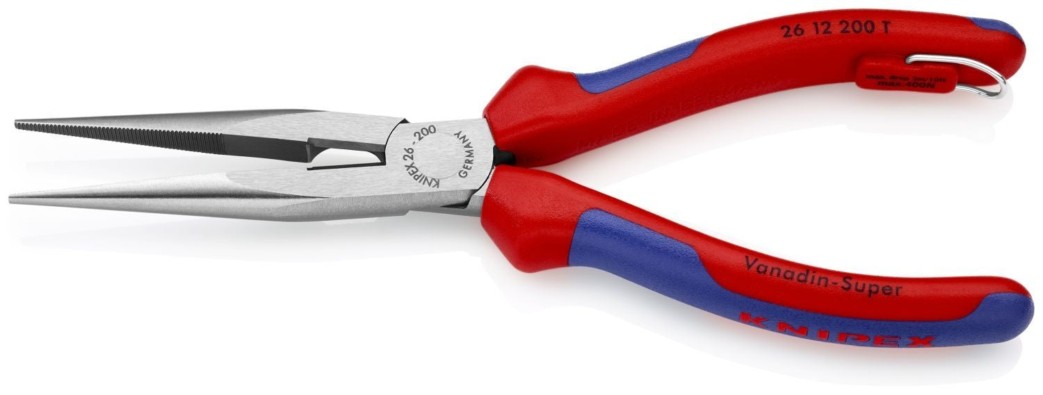 Knipex 26 12 200 Long Nose Pliers with Cutter