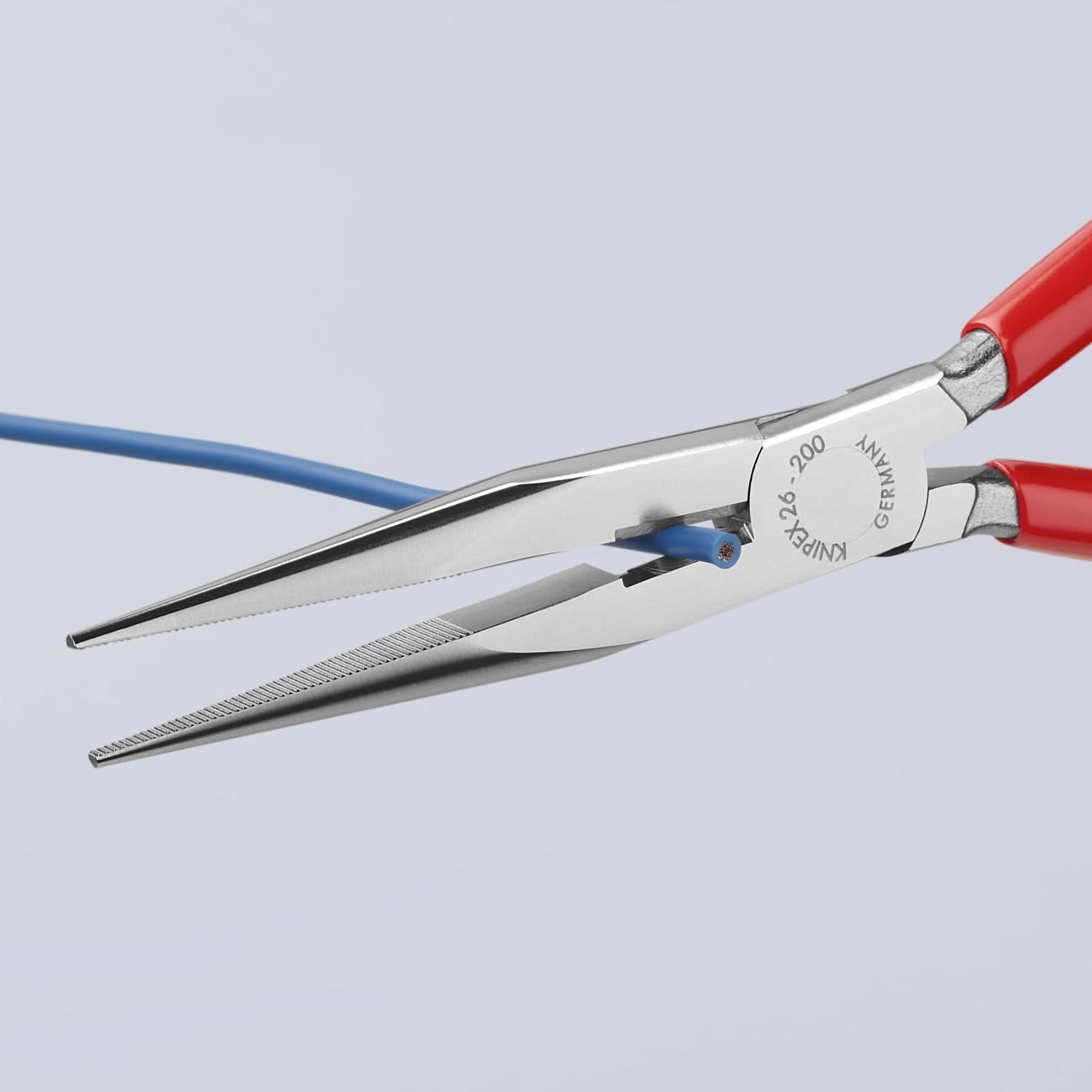 Knipex 26 13 200 Long Nose Pliers with Cutter