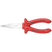Knipex 26 27 200 Long Nose 40&deg; Angled Pliers with Cutter-1000V Insulated